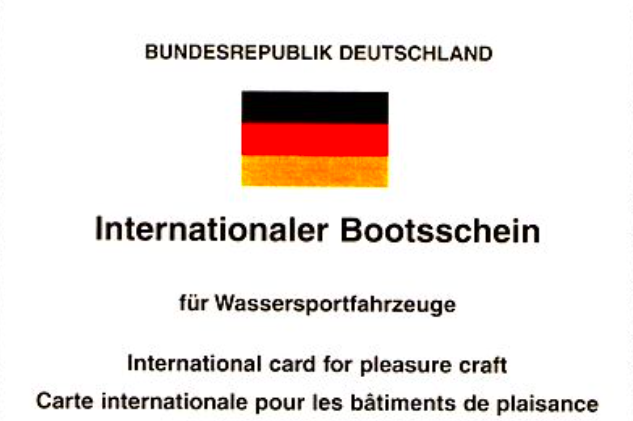 Internationaler Bootsschein